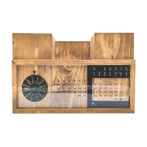 استند لوازم اداری رومیزی مدل دست ساز کد 02