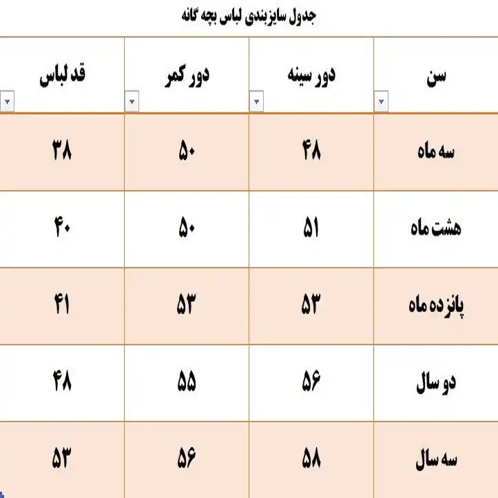 بادی نوزادی مدل 100