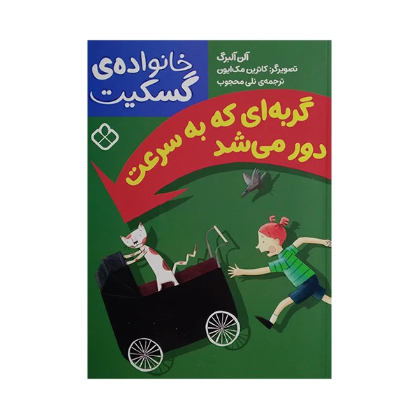 کتاب خانواده گسکیت گربه ای که به سرعت دور می شد اثر آلن آلبرگ ترجمه نلی محجوب انتشارات پنجره