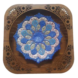 بشقاب میناکاری کد 007