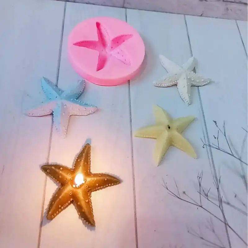قالب شمع مدل ستاره دریایی