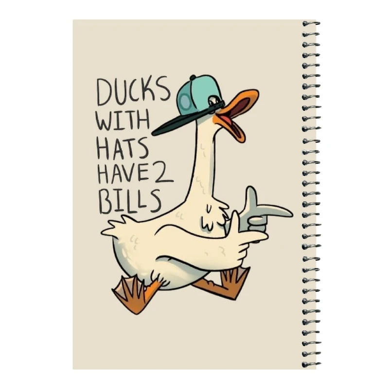 دفتر مشق 80 برگ اس جی طرح اردک کلاهدار    
