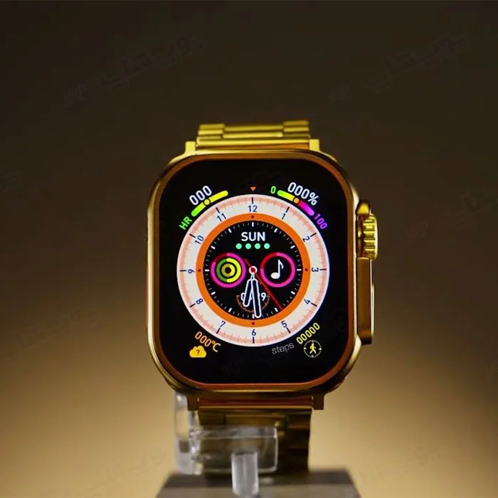 ساعت هوشمند مدل hk9 ultra golden edition