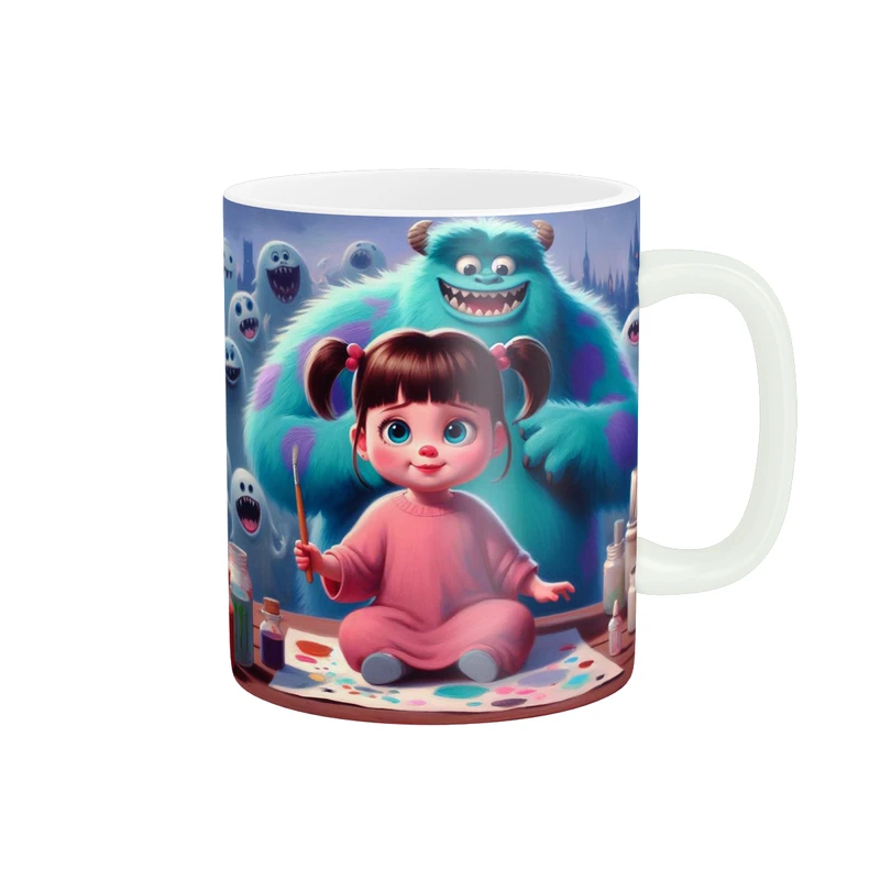 ماگ پاد آفرین مدل فانتزی طرح سالیوان و بو ترند کد p11085