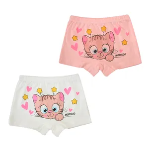 شورت دخترانه موپولو طرح گربه کد 1343 مجموعه 2 عددی