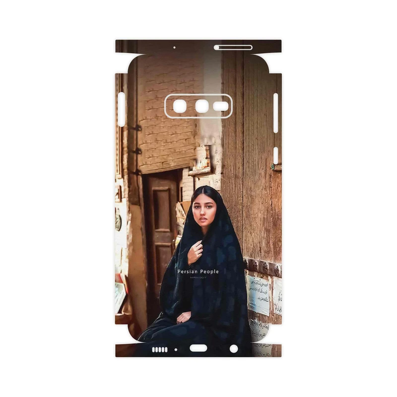 برچسب پوششی ماهوت مدل Portrait of an Iranian Woman-FullSkin مناسب برای گوشی موبایل سامسونگ Galaxy S10e