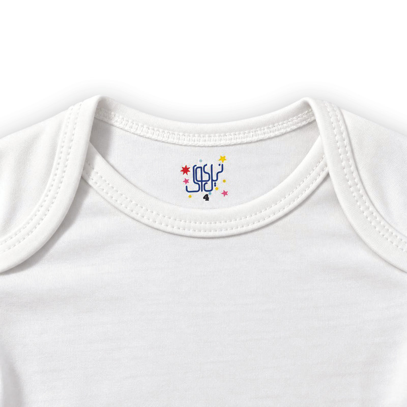 بادی آستین بلند نوزادی نیل کوک مدل CUTIE CLOUD