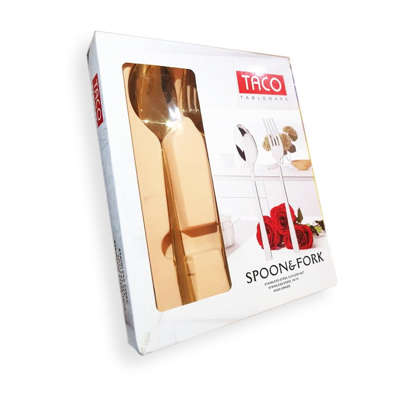 سرویس قاشق و چنگال 12 پارچه تاکو مدل دونا