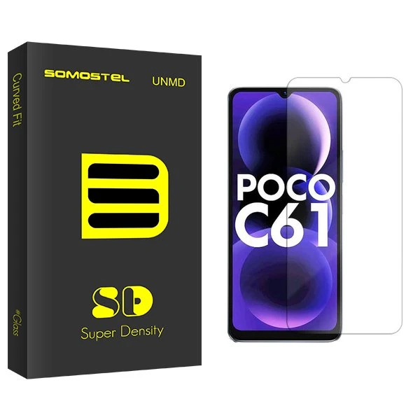 محافظ صفحه نمایش سوماستل مدل SD مناسب برای گوشی موبایل شیائومی Poco C61