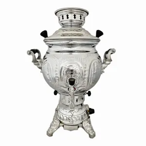 سماور گازی مدل پارسیان کد 290500 ظرفیت 7 لیتر