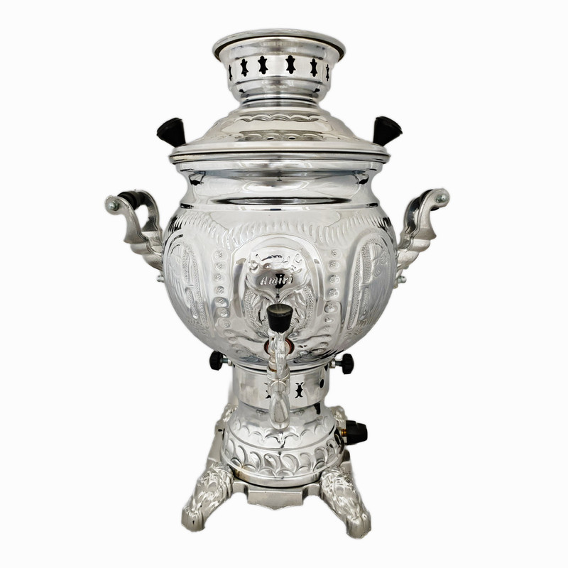 سماور گازی مدل پارسیان کد 290500 ظرفیت 7 لیتر