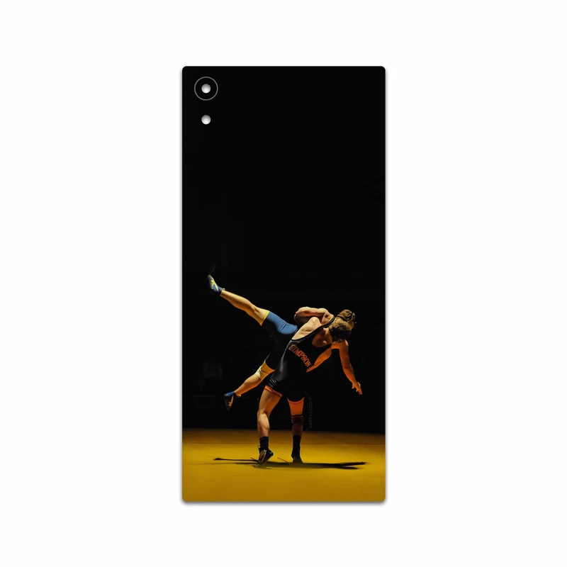 برچسب پوششی ماهوت مدل Wrestling مناسب برای گوشی موبایل سونی Xperia XA1 Ultra