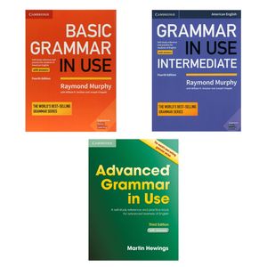 نقد و بررسی کتاب Grammar in Use اثر جمعی از نویسندگان انتشارات کمبریج 3جلدی توسط خریداران