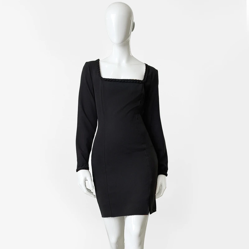 پیراهن یقه خشتی زنانه ترندیول مدل 841646458