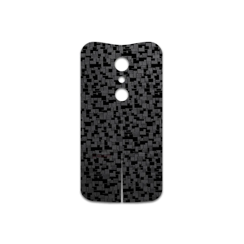 برچسب پوششی ماهوت مدل Black-Silicon مناسب برای گوشی موبایل موتورولا Moto G 2nd gen