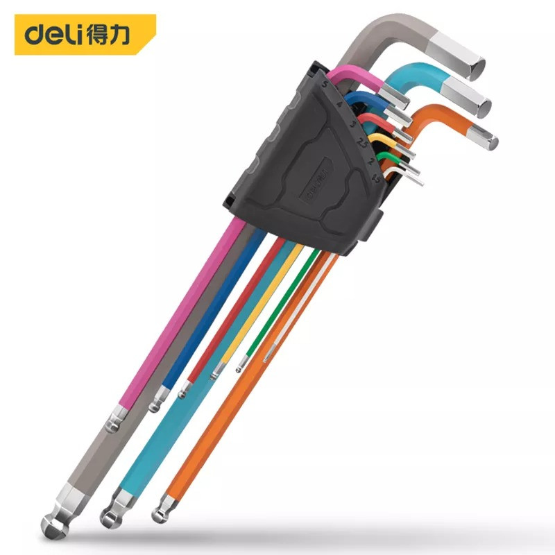 آچار آلن دلی مدل DL232609 بسته 9 عددی آچار آلن دلی مدل DL232609 بسته 9 عددی