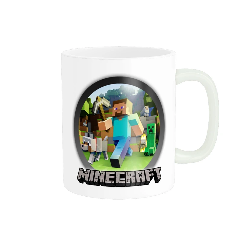 ماگ پادآفرین طرح گیم و فیلم ماینکرافت Minecraft game کد 0554