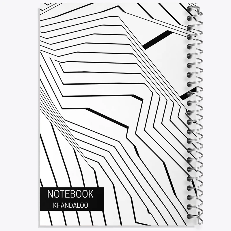 دفتر مشق 50 برگ خندالو طرح مدرن کد N195