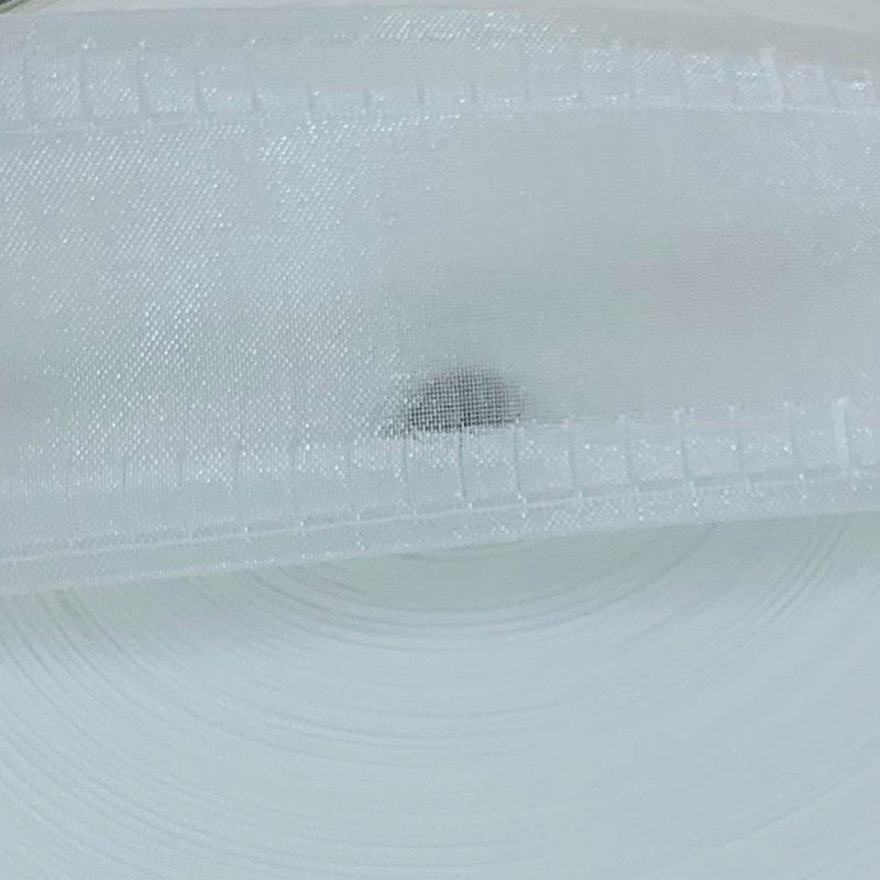 نوار پرده مدل مینیمال شیشه ای پهن طول 7 متر