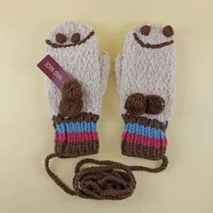 دستکش بافتنی زنانه مدل das11