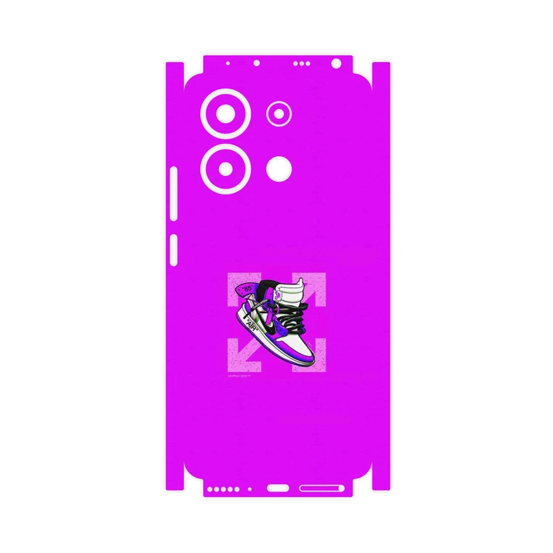 برچسب پوششی ماهوت مدل Nike Air Sneaker Digital Art-FullSkin مناسب برای گوشی موبایل شیائومی Redmi Note 13 4G