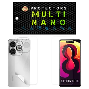  Multi Nano X-SFT Screen Protector For Infinix Smart 8 HD  with back skin