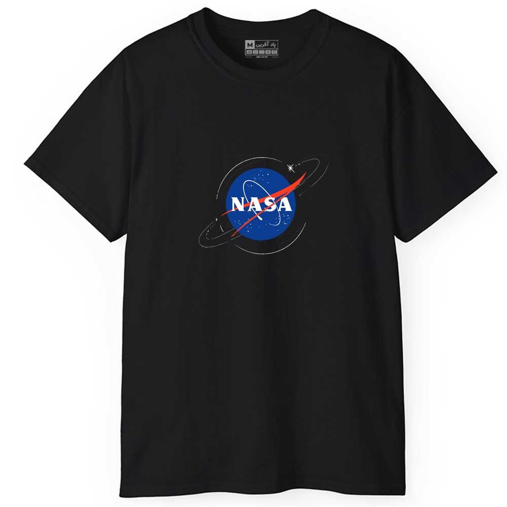 تی شرت آستین کوتاه مردانه پاد آفرین مدل اسپرت طرح ناسا کد 1180 -  - 1