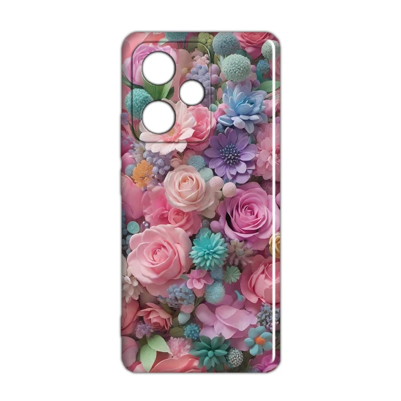 کاور مدل گل کد 310 مناسب برای گوشی موبایل شیائومی Redmi 13