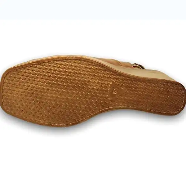 صندل زنانه مدل چرم طبیعی کد 633.1