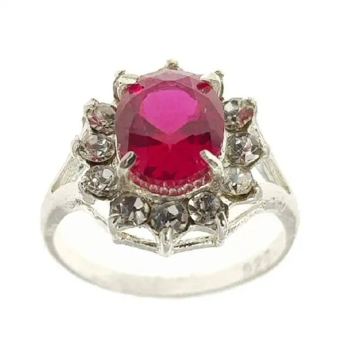 نیم ست نقره زنانه مدل P890