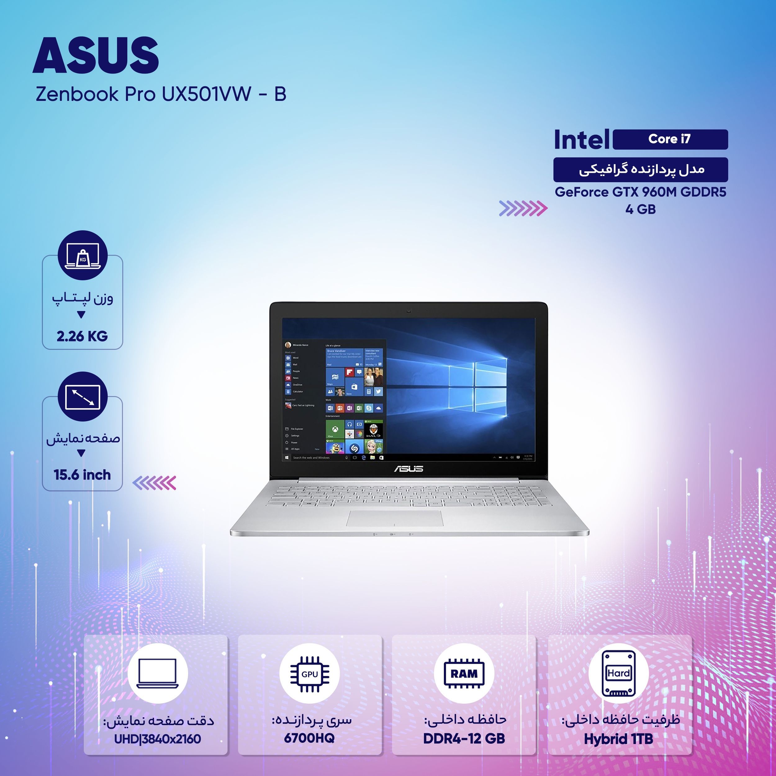 Asus zenbook pro deals ux501vw