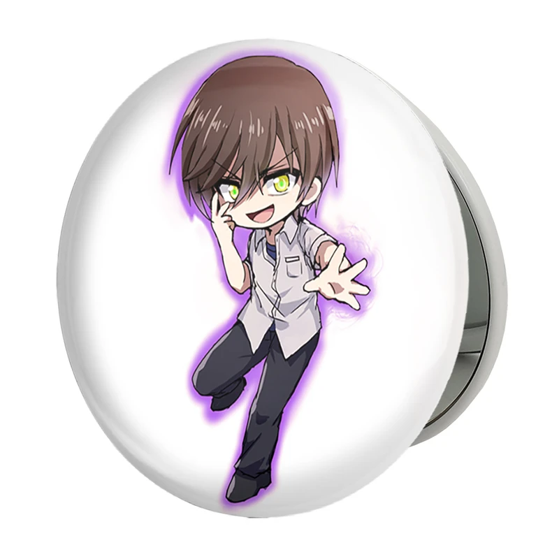 آینه جیبی خندالو طرح یو انیمه شارلوت مدل تاشو کد 32100