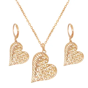 نیم ست زنانه طرح قلب کد GO1259