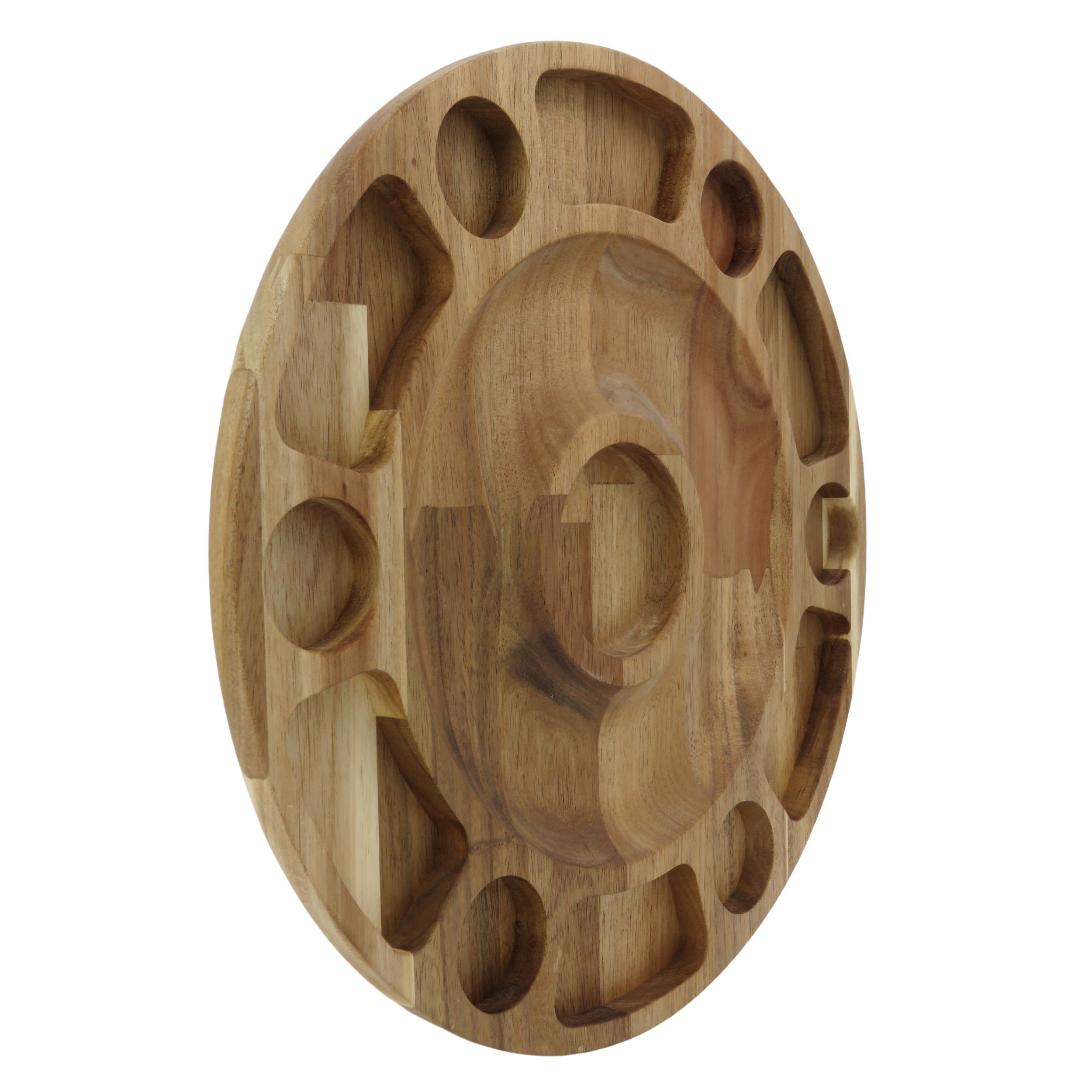 اردو خوری گردو مدل شات پلیت چوبی OD09