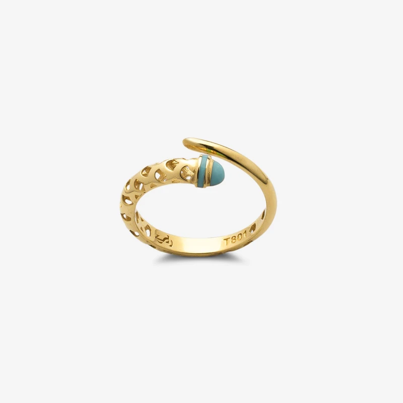 انگشتر طلا 18 عیار زنانه جواهری راز مدل R249-3 