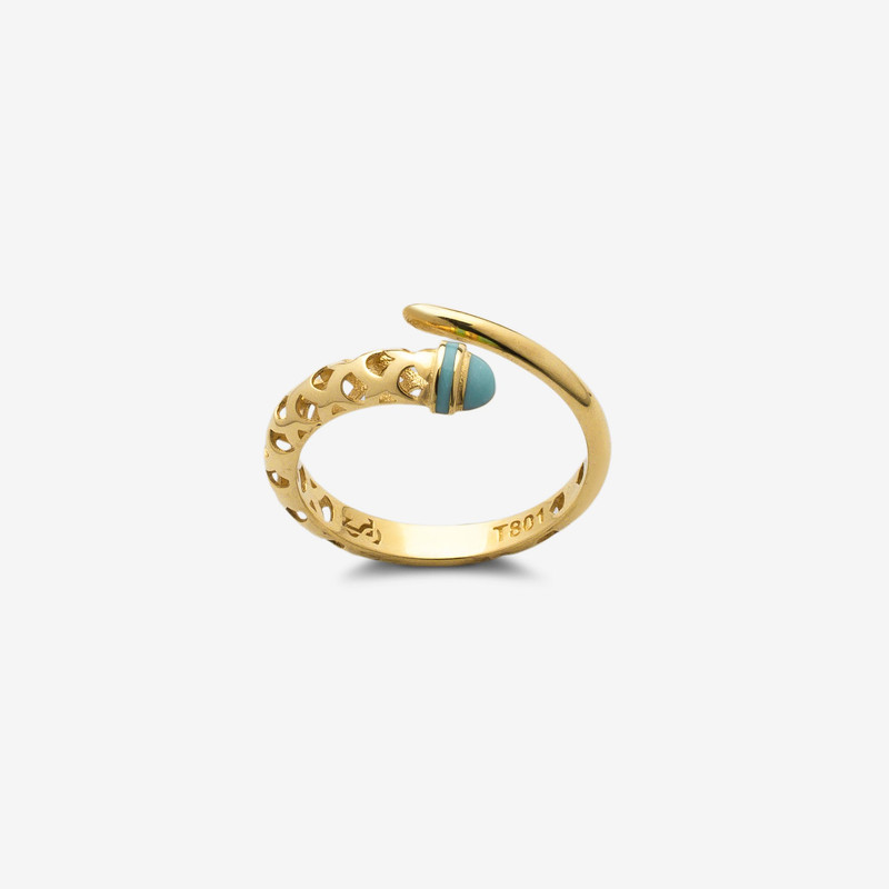 انگشتر طلا 18 عیار زنانه جواهری راز مدل R249-3 