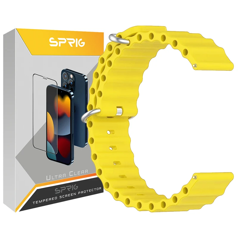 بند اسپریگ مدل Ocean مناسب برای ساعت هوشمند شیائومی Haylou LS04 / RS04 / RS4 plus