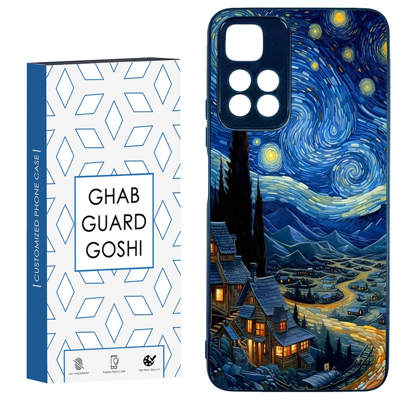 کاور قاب گارد گوشی طرح ونگوگ کد TPU-069 مناسب برای گوشی موبایل شیائومی Redmi Note 11 Pro Plus 5G