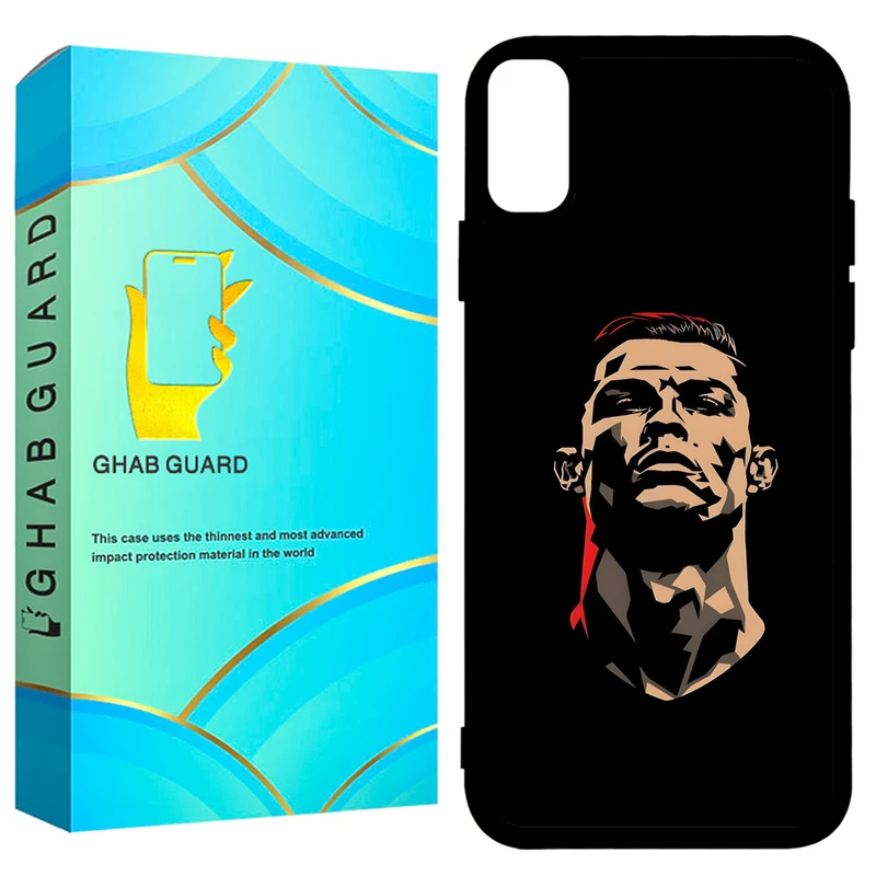 کاور قاب گارد طرح رونالدو مدل GCHPX مناسب برای گوشی موبایل اپل iPhone X / XS