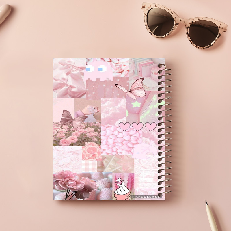 دفتر مشق 100 برگ طرح دخترانه کد H74