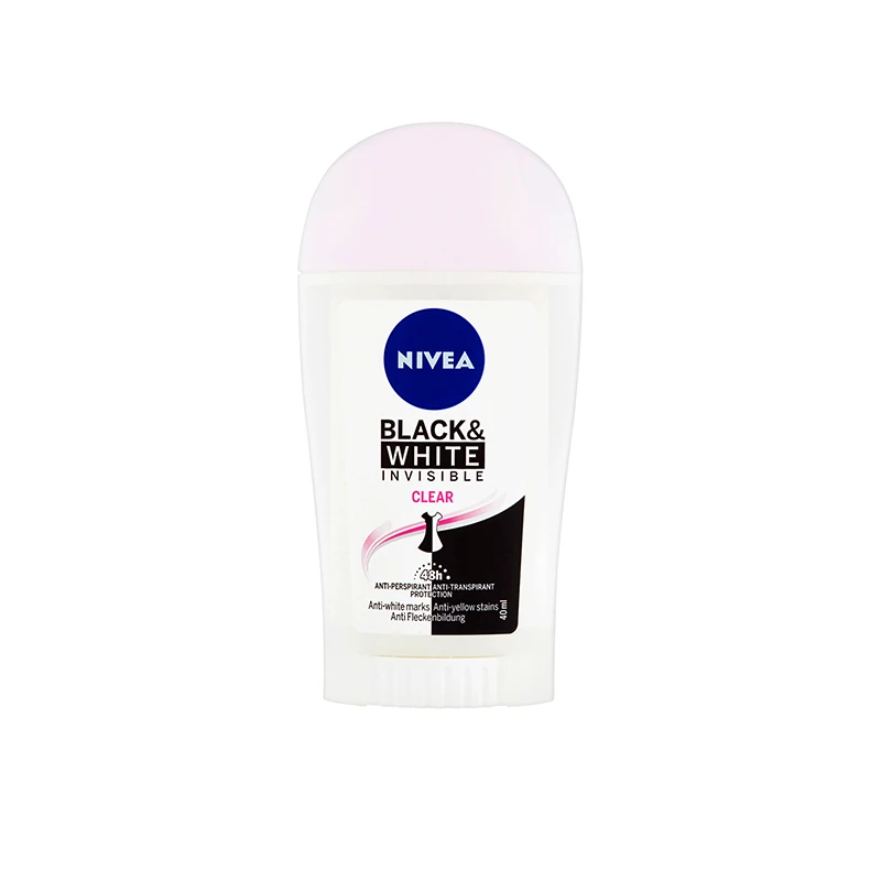 استیک ضد تعریق زنانه نیوآ مدل Black &amp; White Invisible Clear وزن 40 گرم