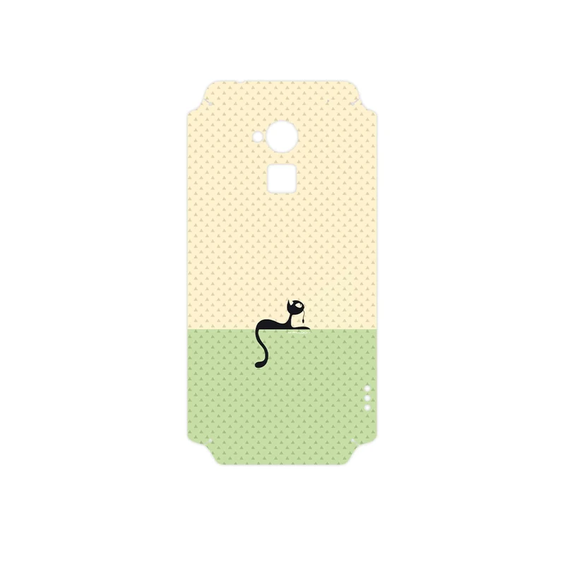 برچسب پوششی ماهوت مدل Minimal Internet Cat Icon مناسب برای گوشی موبایل اچ تی سی One Max