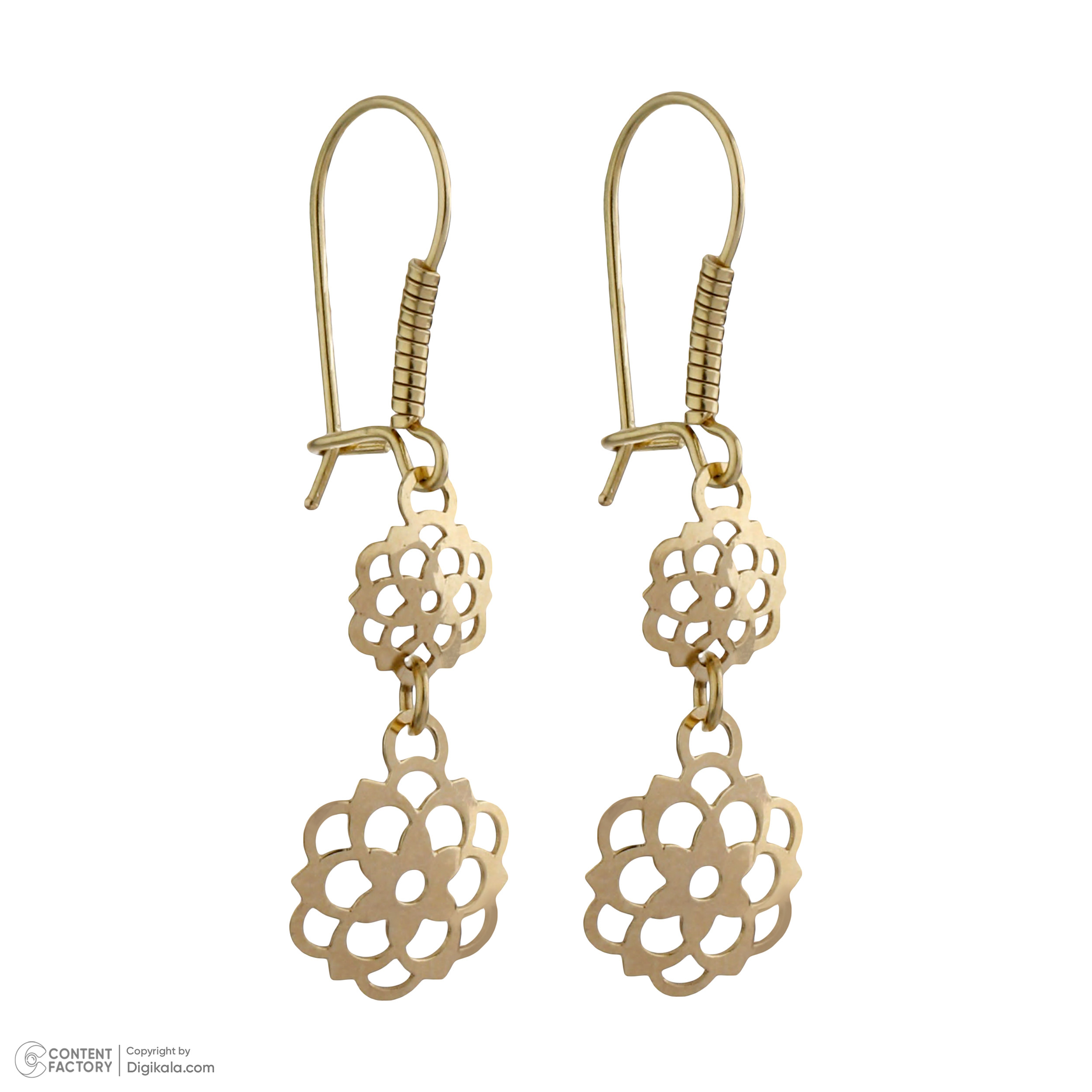 نیم ست طلا 18 عیار زنانه مایا ماهک مدل MS0707