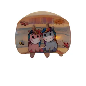 کلیپس مو دخترانه مدل یونیکورن 003