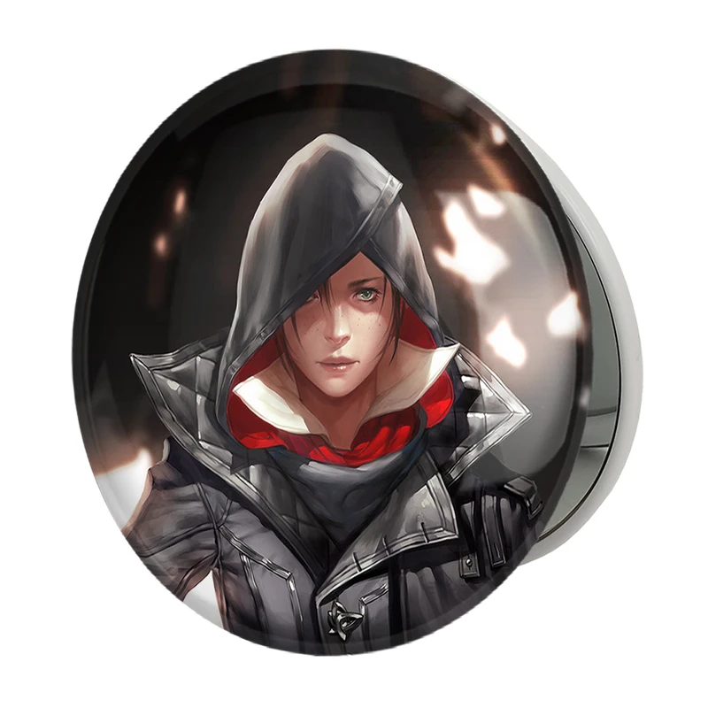 آینه جیبی خندالو طرح بازی اساسینز کرید Assassins  Creed مدل تاشو کد 27917