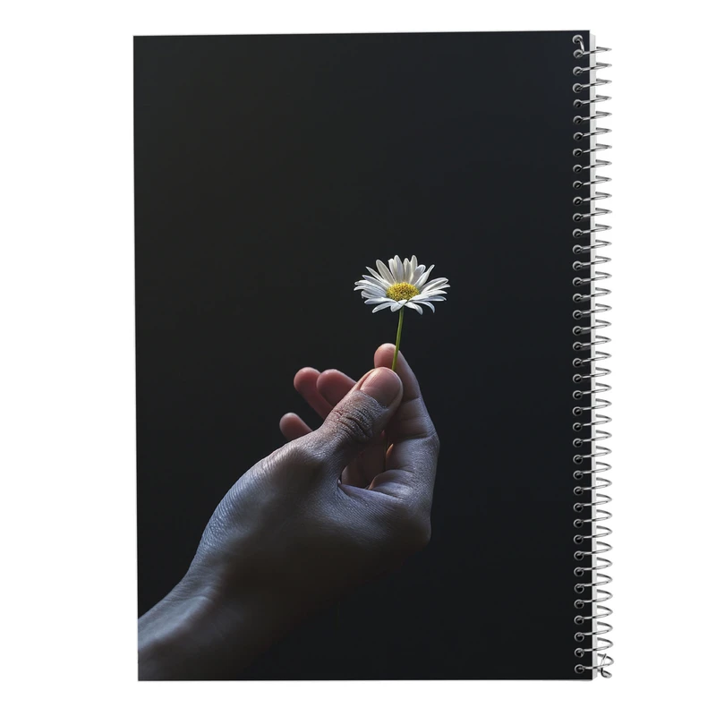 دفتر نت موسیقی 50 برگ مدوپد مدل گل کد DF13988