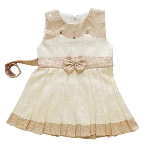 پیراهن دخترانه مدل پلیسه کد 300400