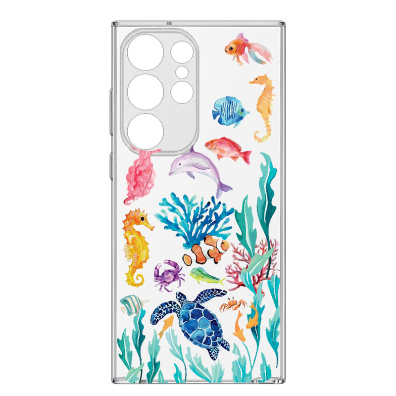 کاور طرح Ocean مناسب برای گوشی موبایل سامسونگ Galaxy S23 Ultra  