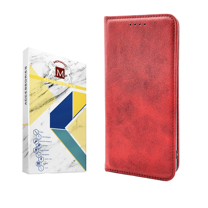  کیف کلاسوری موناکو مدل Madrid مناسب برای گوشی موبایل شیائومی Redmi 9C
