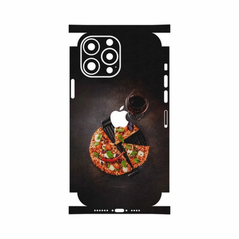 برچسب پوششی ماهوت مدل Pizza-FullSkin مناسب برای گوشی موبایل اپل iPhone 13 Pro Max
